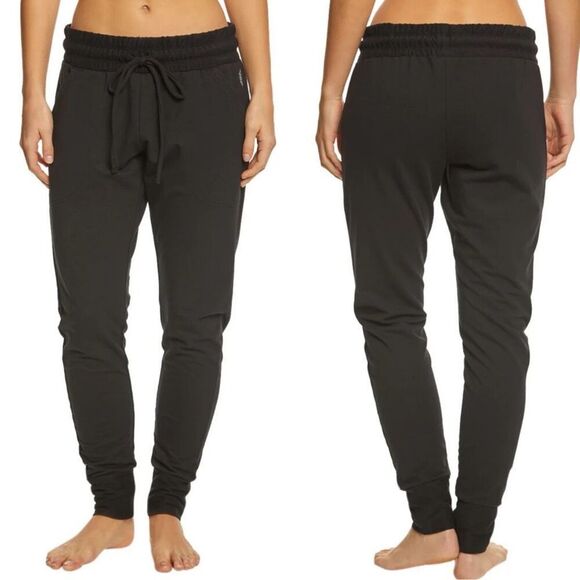 Free People Movement Black Sunny Skinny Sweat Pants Medium - Picture 1 of 8